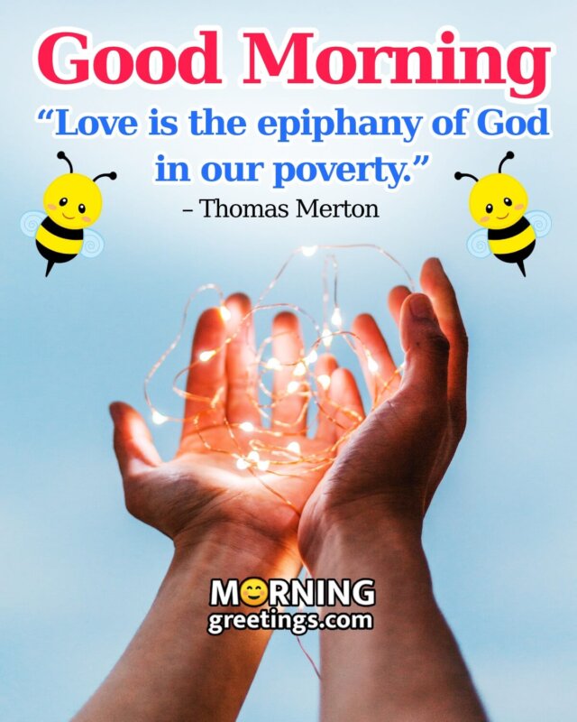 Wonderful Good Morning Epiphany Quote Image