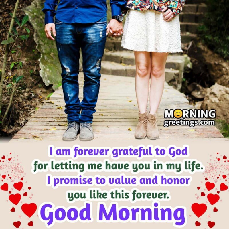 Good Morning Promise Message Picture
