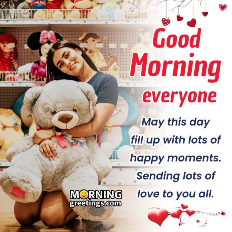 25 Good Morning With Cute Teddy Bear Cards - Morning Greetings ...
