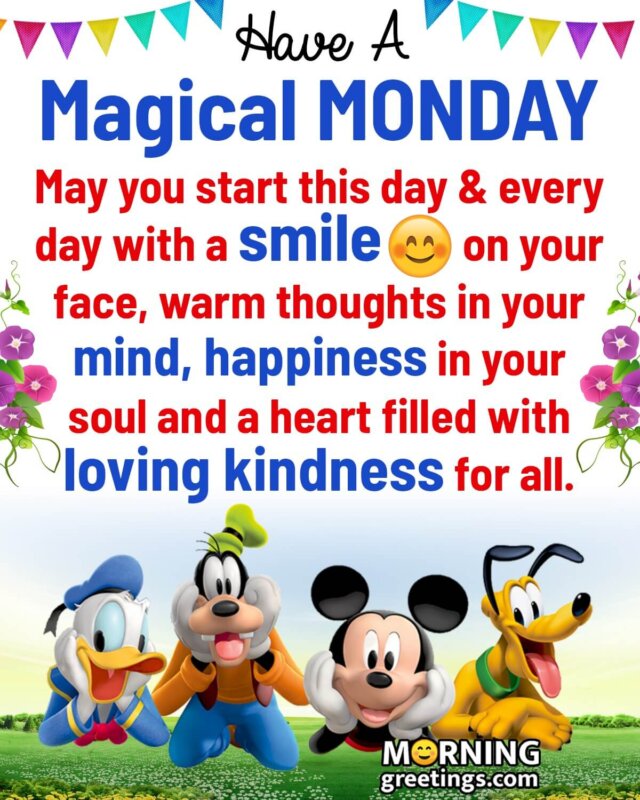 Magical Monday Wishes