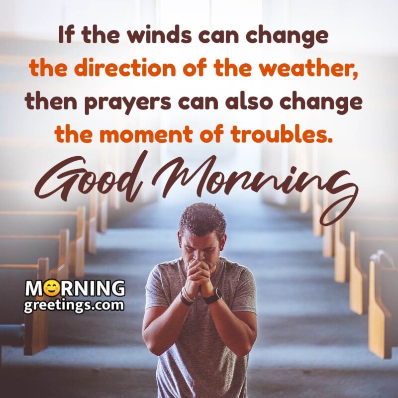 Good Morning Inspirational Prayer Quote