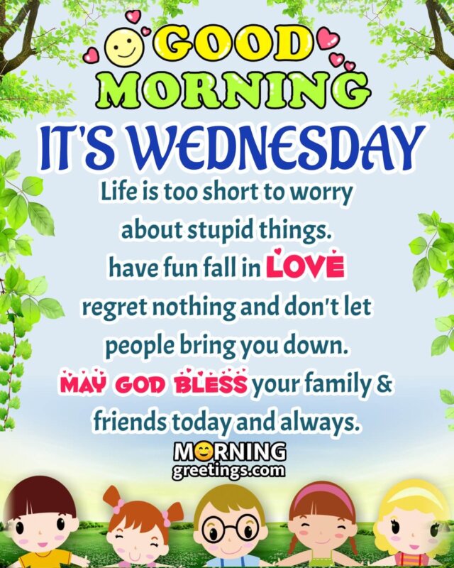 Good Morning Its Wednesday Wish