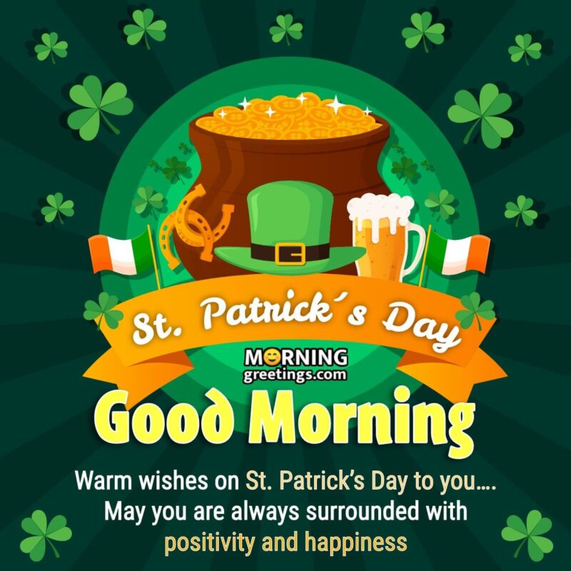 Good Morning St. Patrick’s Day Wishes