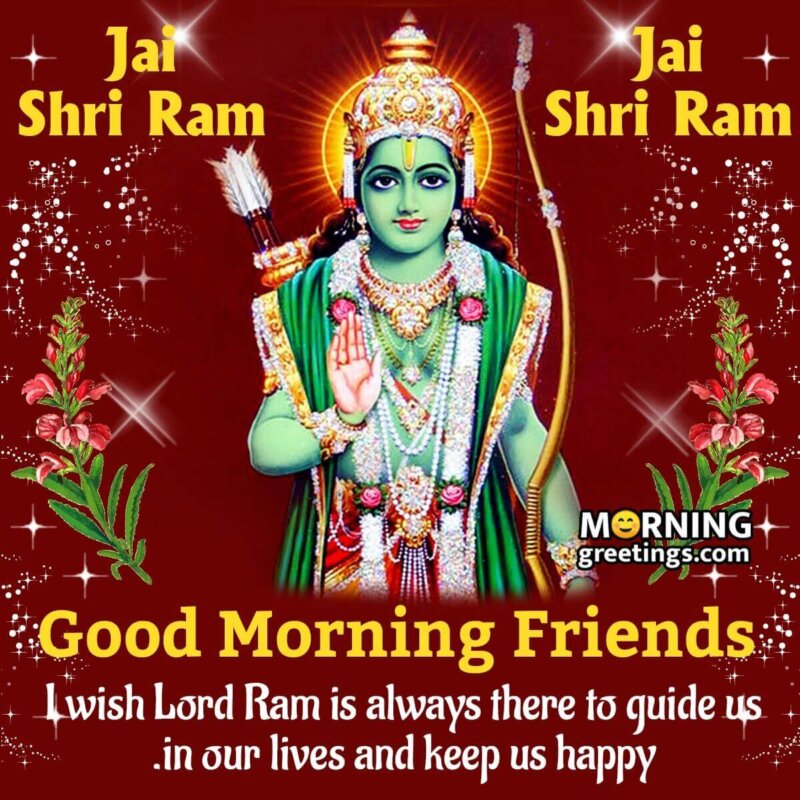 25 Good Morning Shree Ram Images - Morning Greetings – Morning Quotes ...