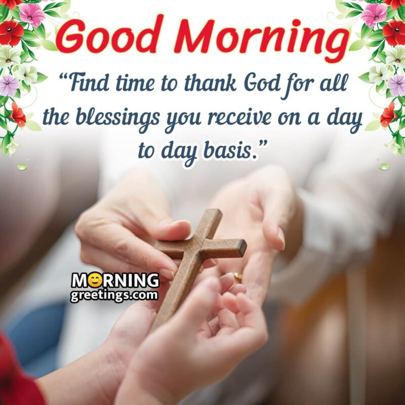 Thank God For Blessed Morning