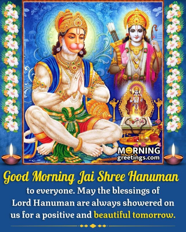 Good Morning Jai Shree Hanuman Pic