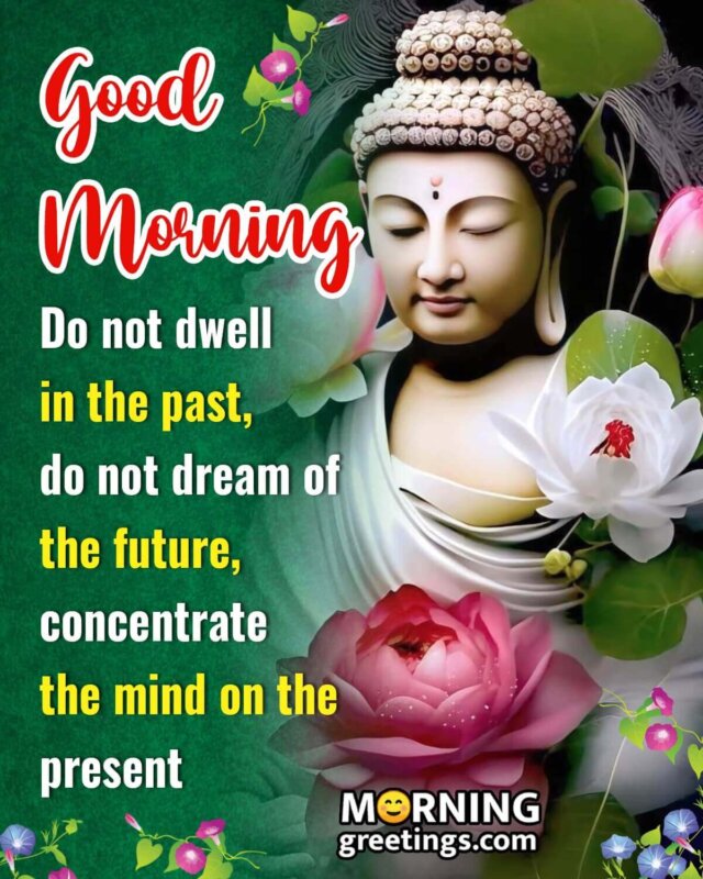 30 Good Morning Lord Buddha Quotes Images - Morning Greetings ...