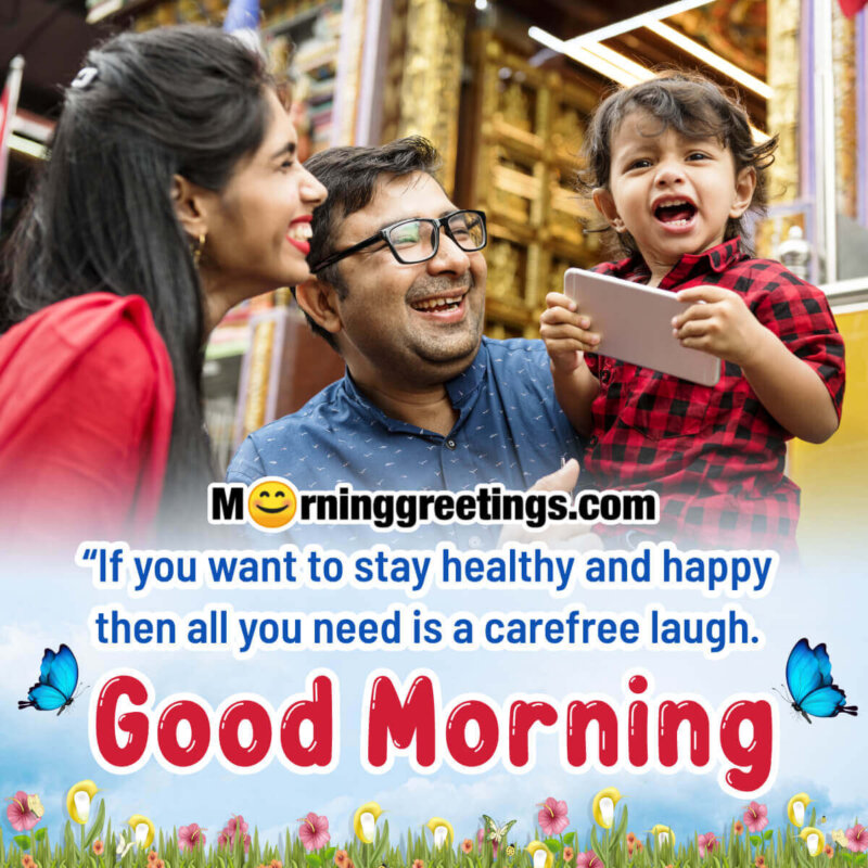 Good Morning Laughing Quotes And Wishes Cards