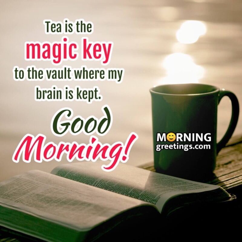 Good Morning Sweet Tea Quote Image