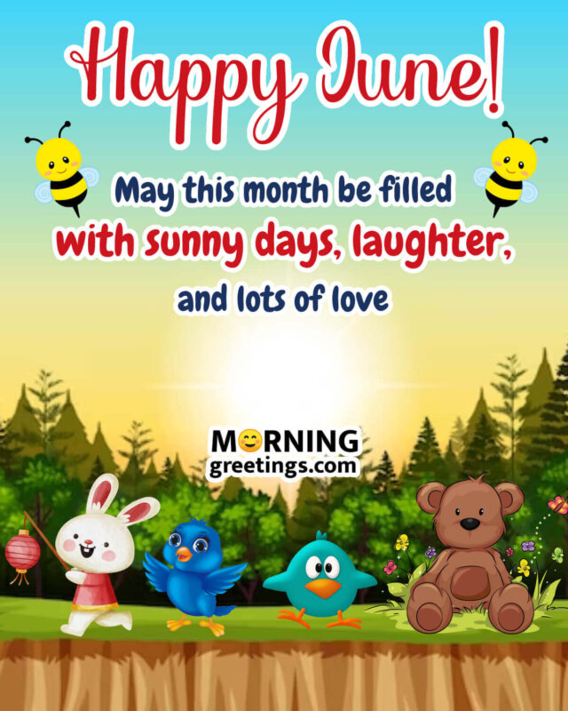 Happy June Message Picture