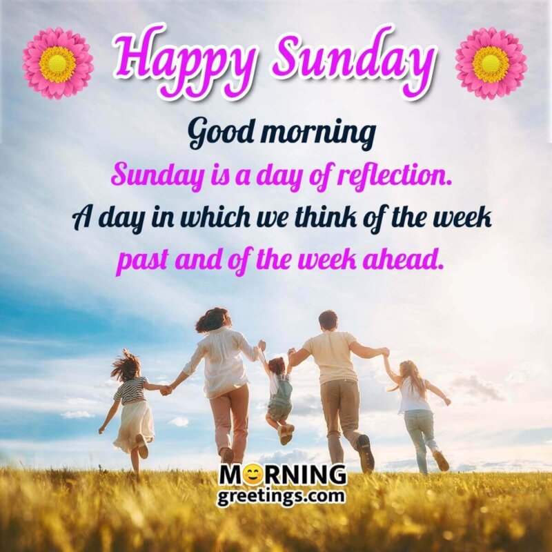 Happy Sunday Good Morning Wish Pic