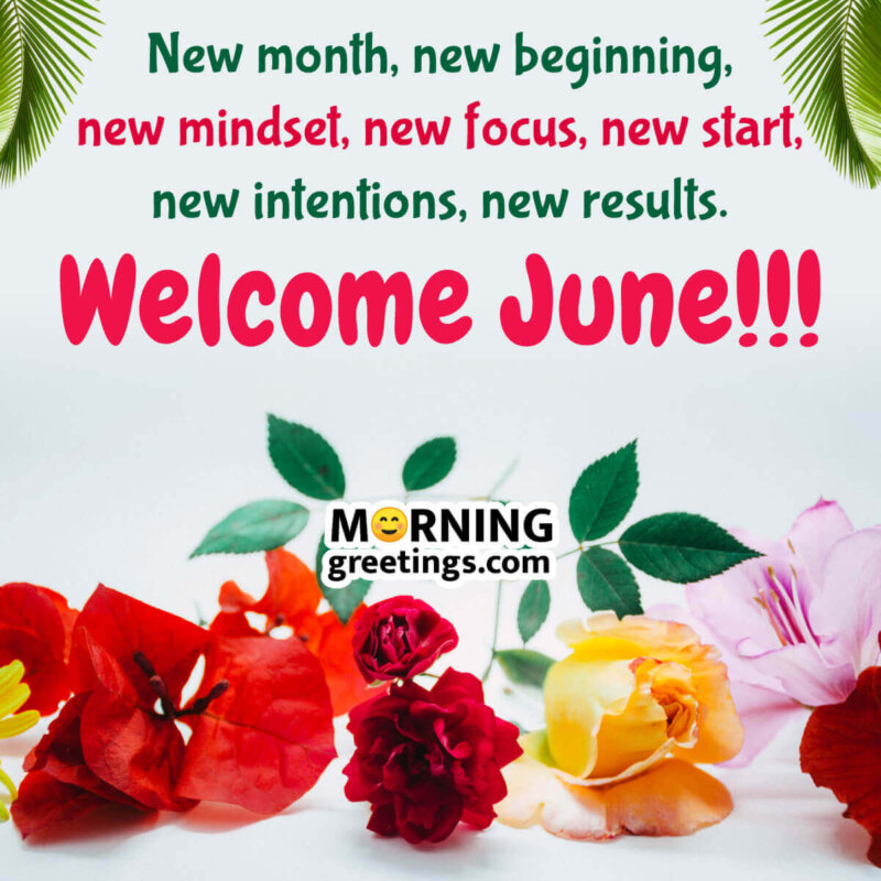 Welcome June Quote Pic