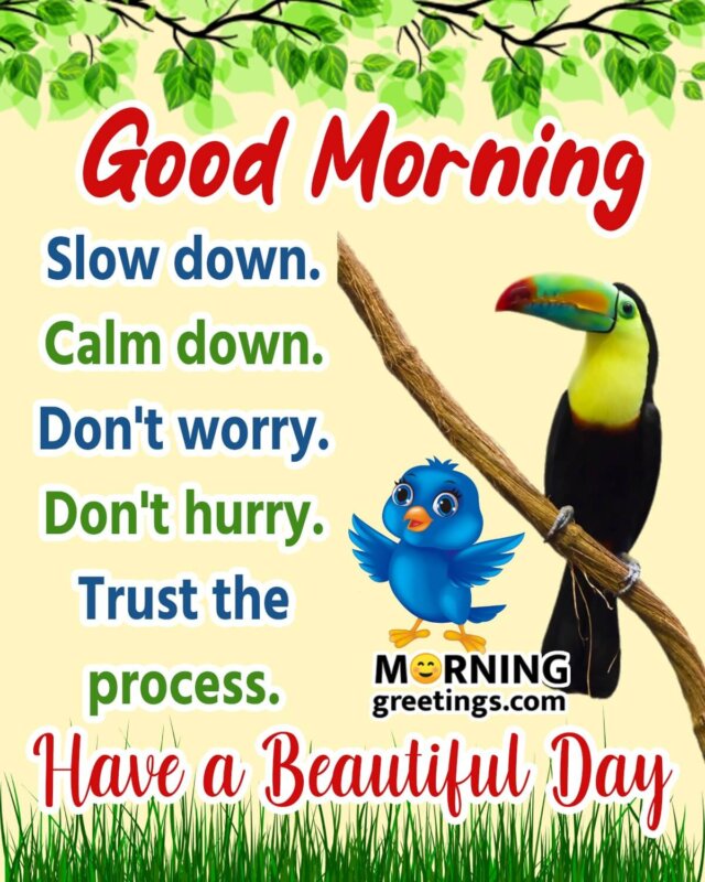 Beautiful Good Morning Message