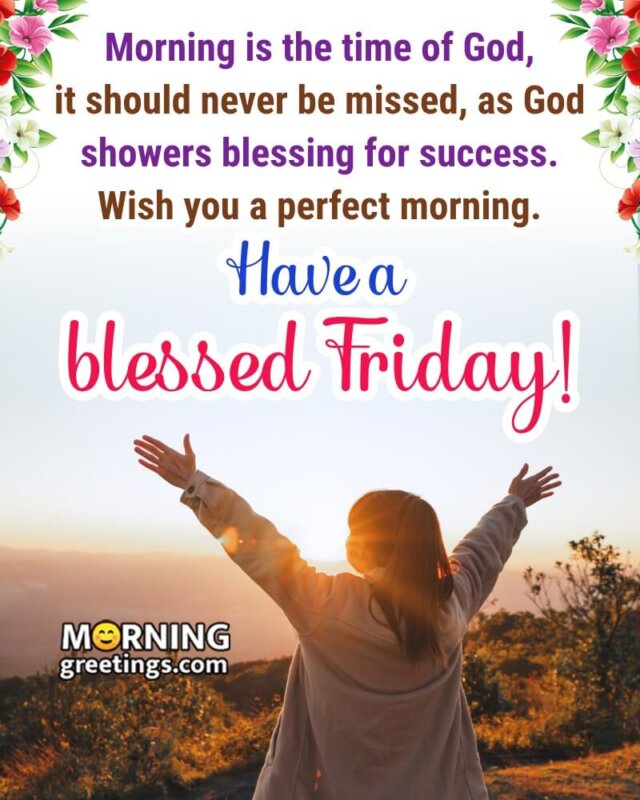 Blessed Friday Wish Photo