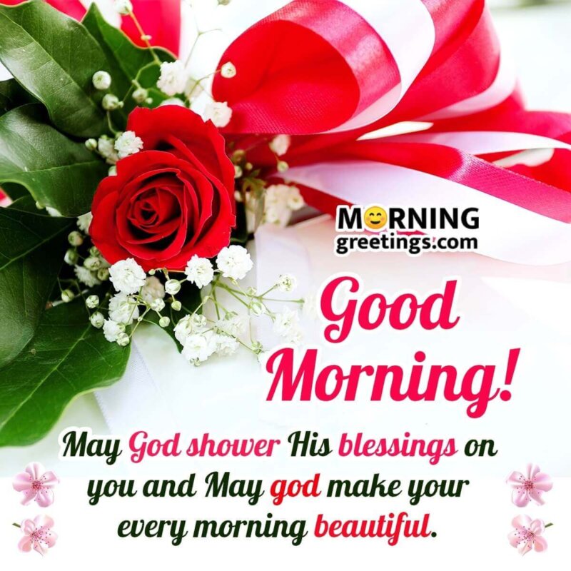 Good Morning Blessing Message Picture