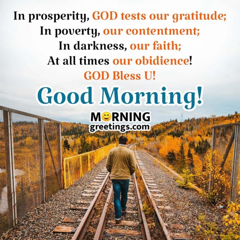 Good Morning Blessing Status Photo