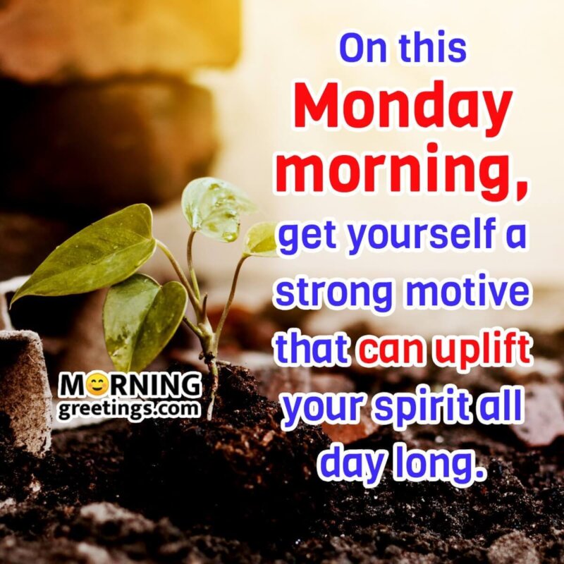 Monday Morning Message Photo