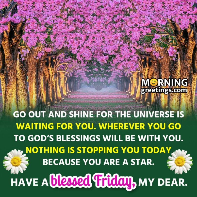 Blessed Friday Positive Quotes