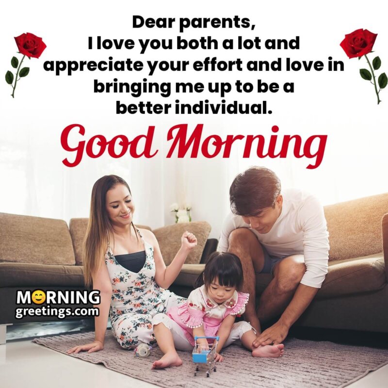Good Morning Dear Parent