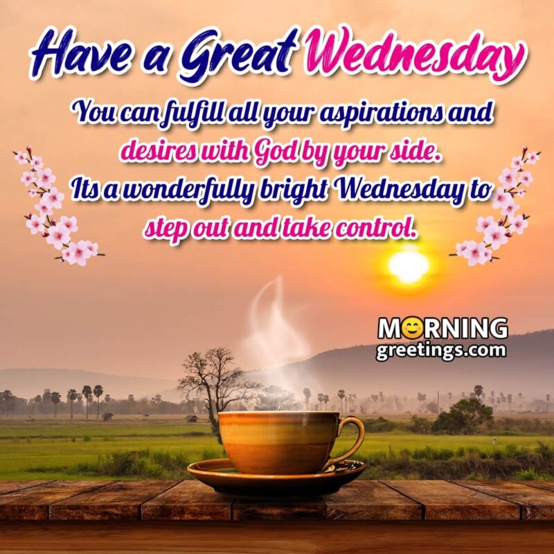 Great Wednesday Blessings