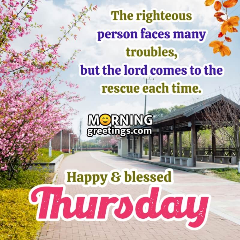 Happy Blessed Thursday Quote