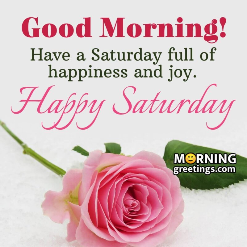 Happy Saturday Wishes Images