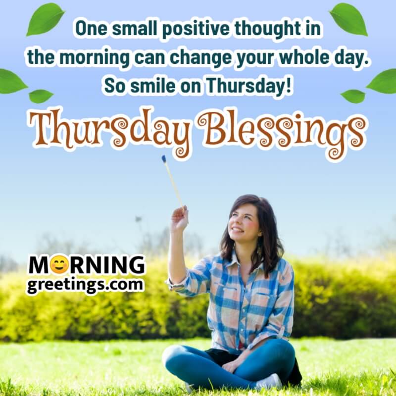 Positive Blessings Thursday Quote Picture