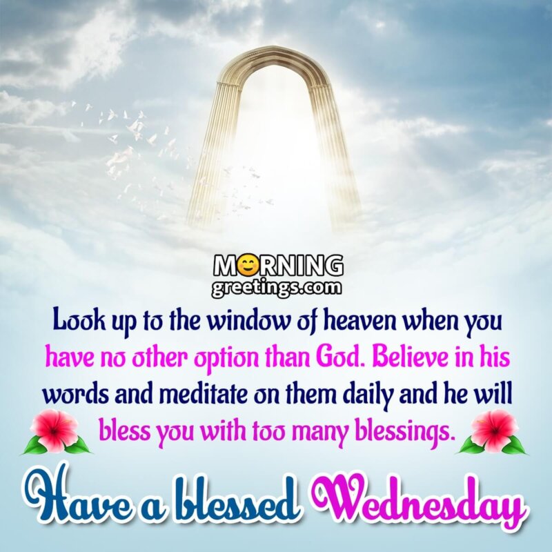 Positive Wednesday Blessings