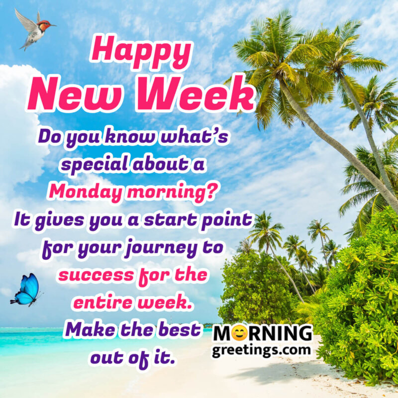 Special New Week Monday Wish Photo