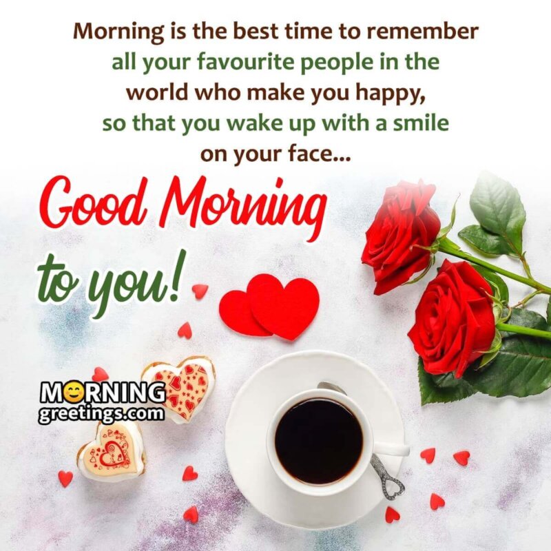 Good Morning Best Love Message Photo