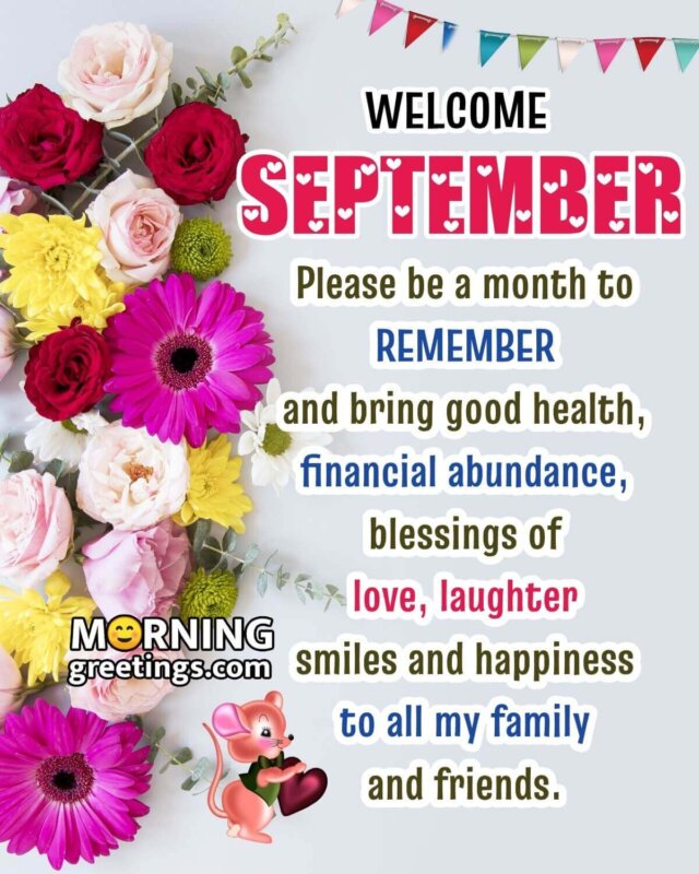 Happy September Morning Quotes & Wishes