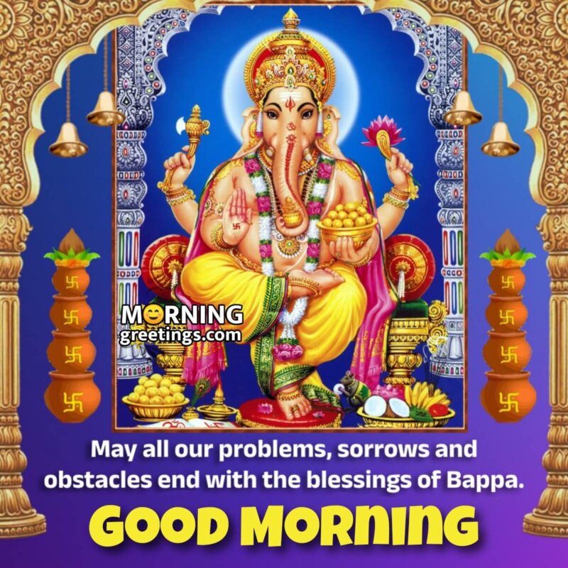 Good Morning Ganesh Blessings