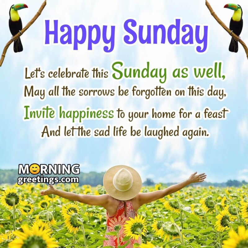 Good Morning Sunday Images With Quotes Morning Greetings