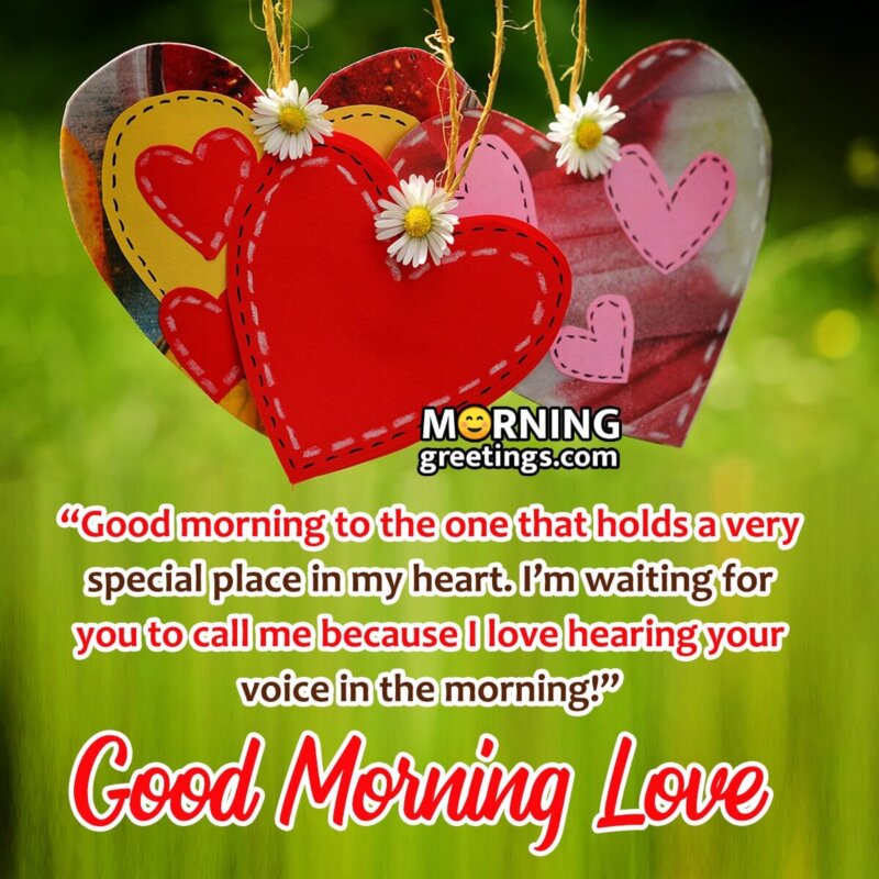 Good Morning Love Message For Love