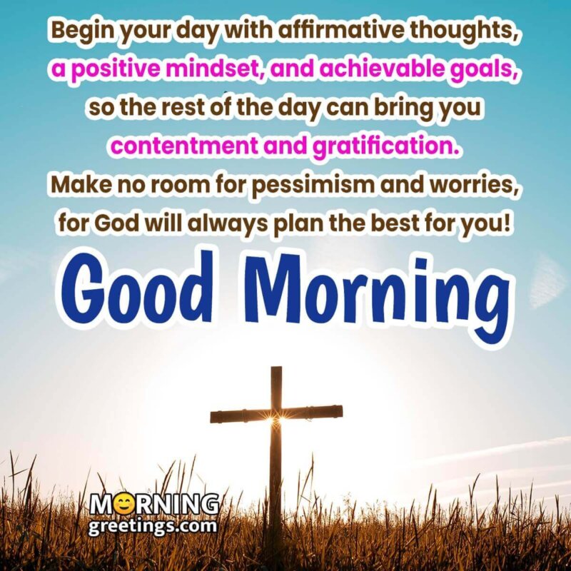 Good Morning Spritiual Message Photo