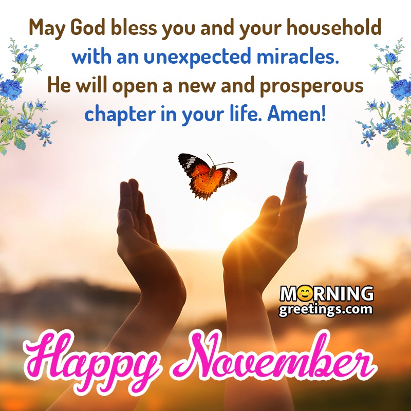 Happy November God Bless You