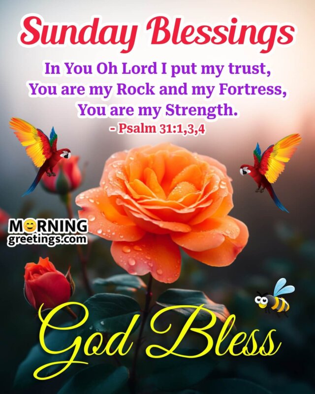 Sunday Morning Blessings – Positive Blessed Sunday Images