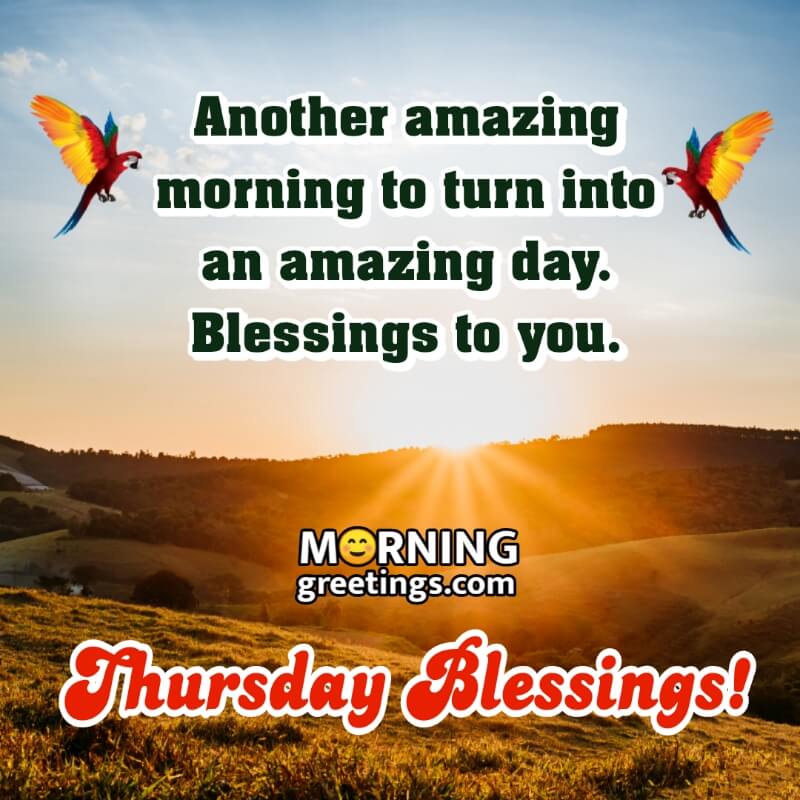 Amazing Thursday Blessings