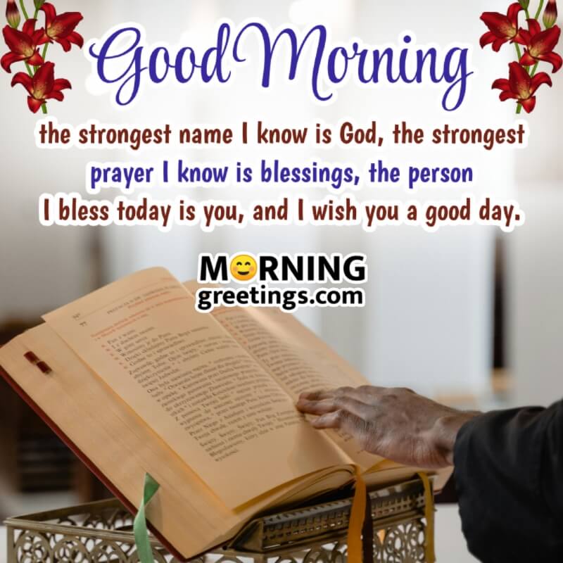 Good Morning Blessings Messages