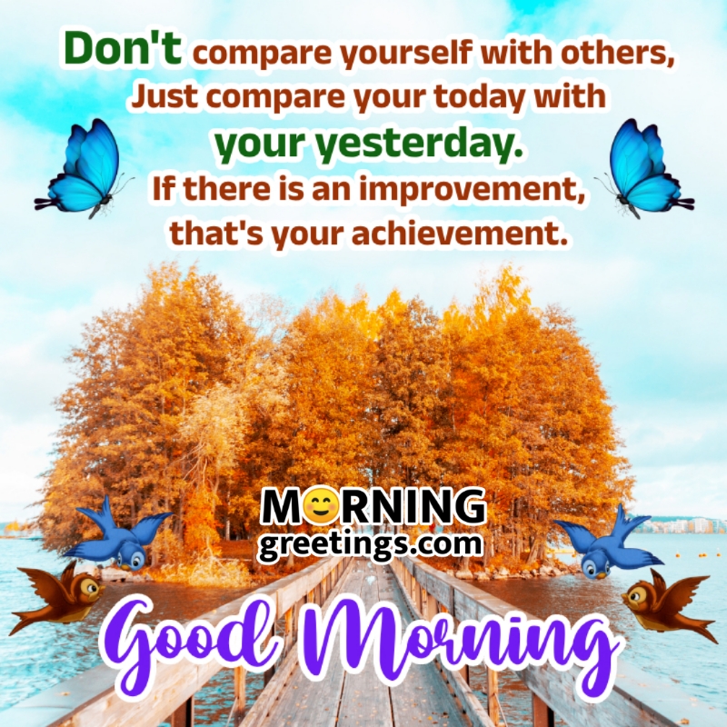 Good Morning Message On Self Improvement