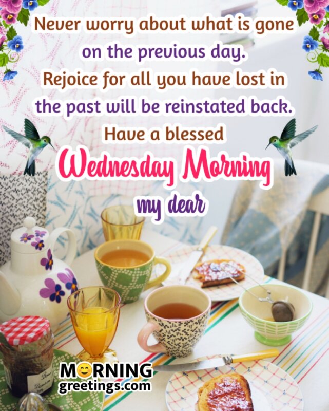 Happy Wednesday Inspirational Blessings Quote