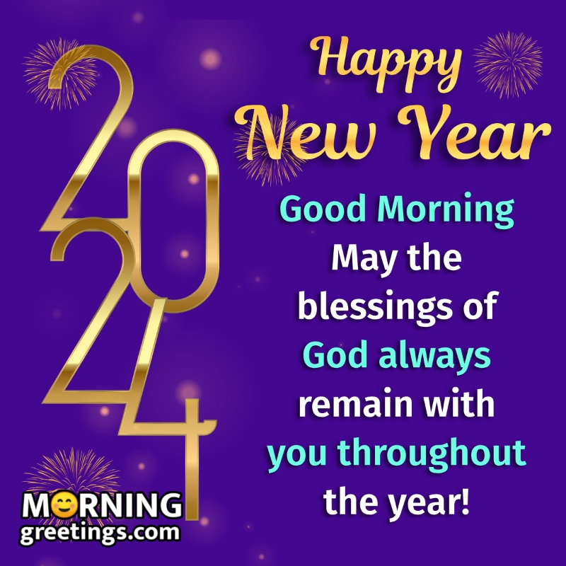 2024 Happy New Year Good Morning Wish