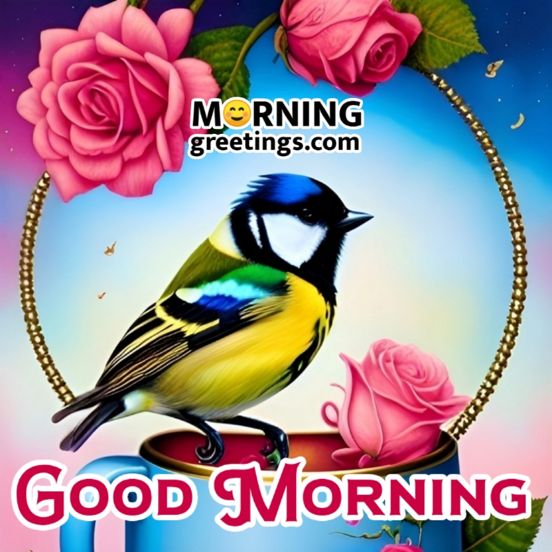 Good Morning Bird Card