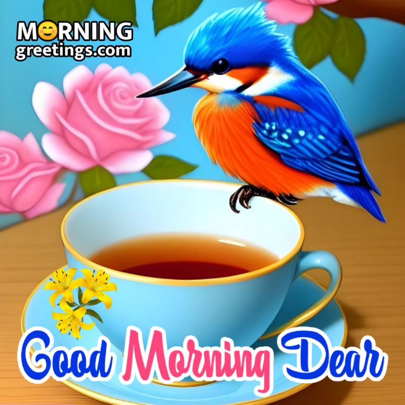 Good Morning Dear Bird Image