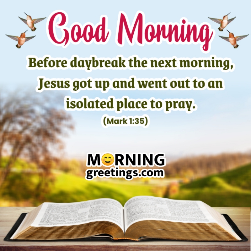 Bible Verses About The Daybreak