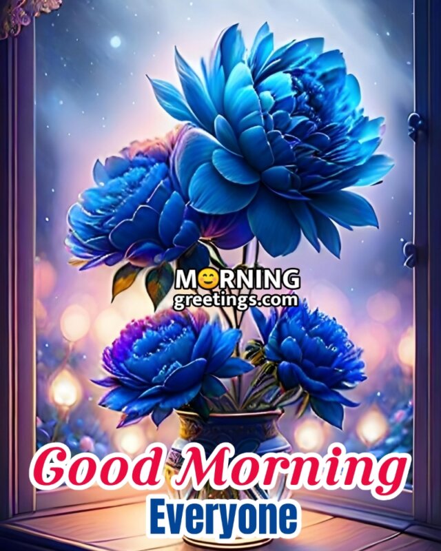 Good Morning Flowers Greetings