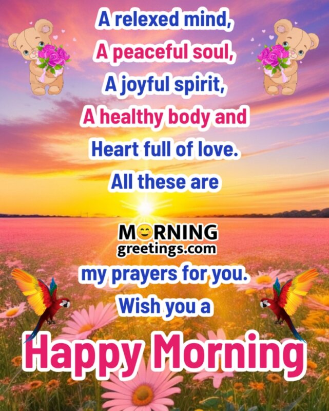 Happy Morning Message Image