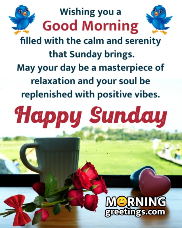 Happy Sunday Wish Image