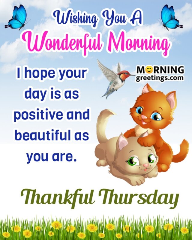 Wonderful Morning Thursday Wish Picture