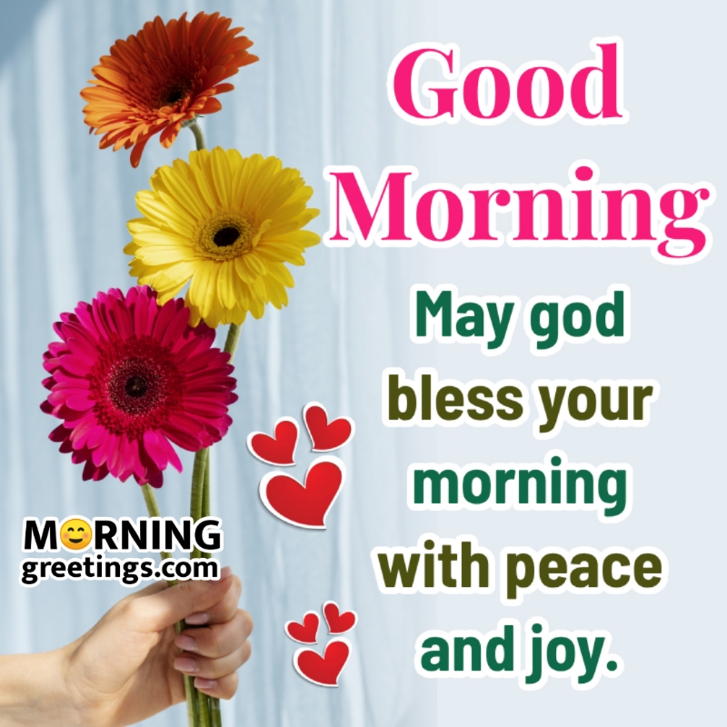Good Morning May God Bless Your Morning Pic